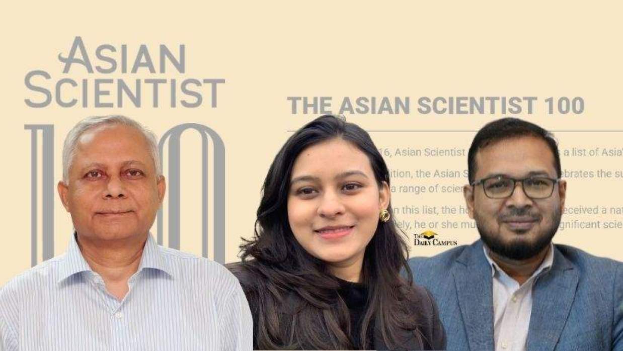 তালিকায় বাকৃবি-বুটেক্স-আইসিডিডিআর,বি’র তিনজন, নেই মেডিকেল-বুয়েট-ঢাবির কেউ