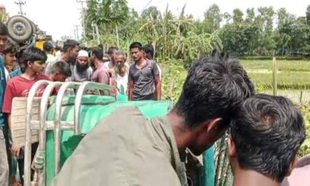 ট্রাক-সিএনজি সংঘর্ষে নিহত ৩, আহত ২ 