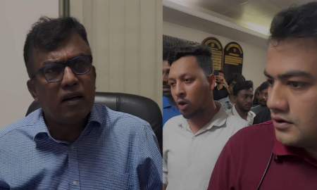 তারা কী এখানে এসে মব তৈরি করতে পারে, প্রশ্ন হাবীবুল্লাহ্‌ বাহার কলেজ অধ্যক্ষের