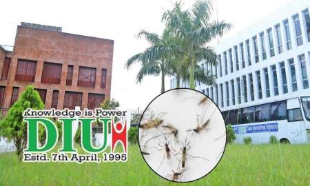 মশার উপদ্রবে ডিআইইউ ক্যাম্পাস যেন এক ‘রক্তদান কেন্দ্র’