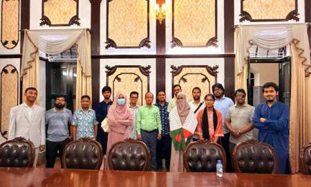 ভিপি সাদিক কায়েমের নেতৃত্বে চীন সফরে ডাকসুর ১৫ নেতা