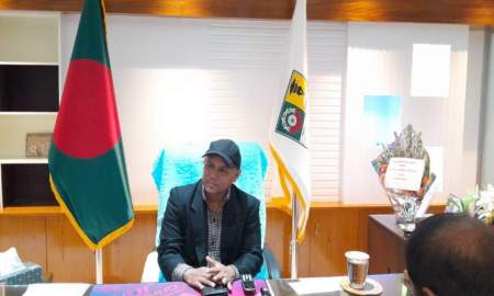 জাবিপ্রবির নবনিযুক্ত উপাচার্যের যোগদান 