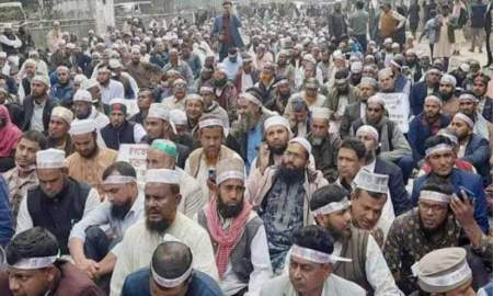 ইবতেদায়ী মাদ্রাসা শিক্ষকদের প্রধানমন্ত্রীর বাসভবন অভিমুখে পদযাত্রা আজ