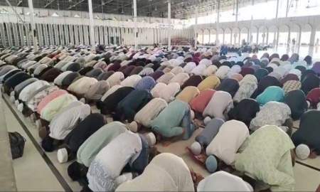 জাতীয় ঈদগাহে ঈদুল আজহার প্রথম জামাত অনুষ্ঠিত