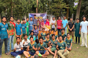 ছাত্রদল নেতা তারিকের পৃষ্ঠপোষকতায় ফুটসাল টুর্নামেন্ট