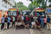 প্রথমবারের মতো ঈদযাত্রায় শিক্ষার্থীদের বাস দিল বুটেক্স প্র…