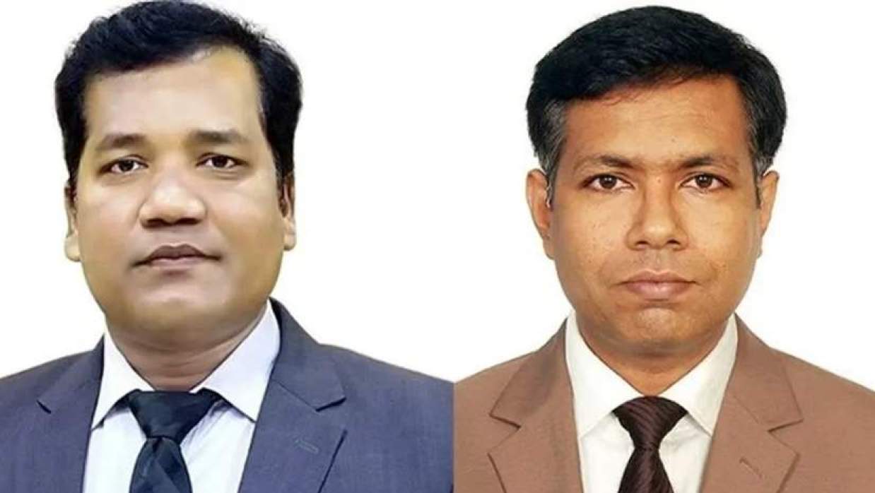 সাদেকুর রহমান ও কাজী সালেহ মুস্তানজির