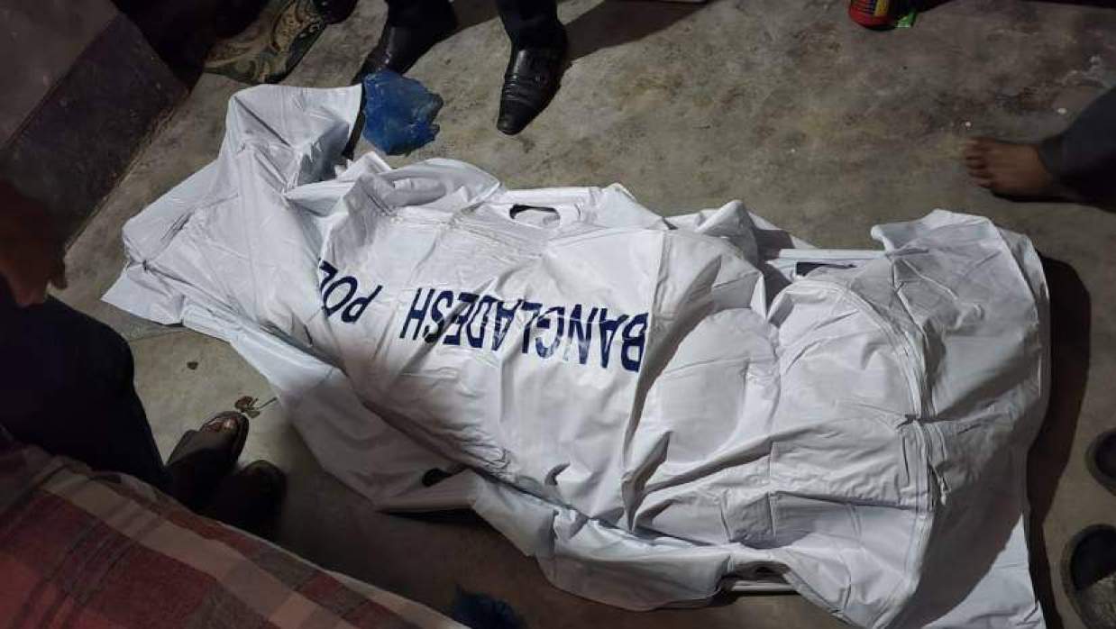 নিহত যুবকের মরদেহ