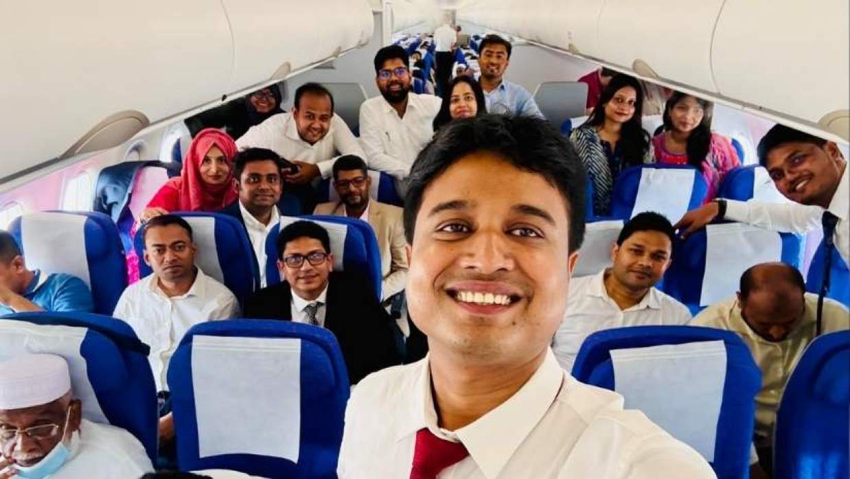 চীনের উদ্দেশে ঢাকা ছাড়লেন ছাত্রদল-যুবদল প্রতিনিধিরা