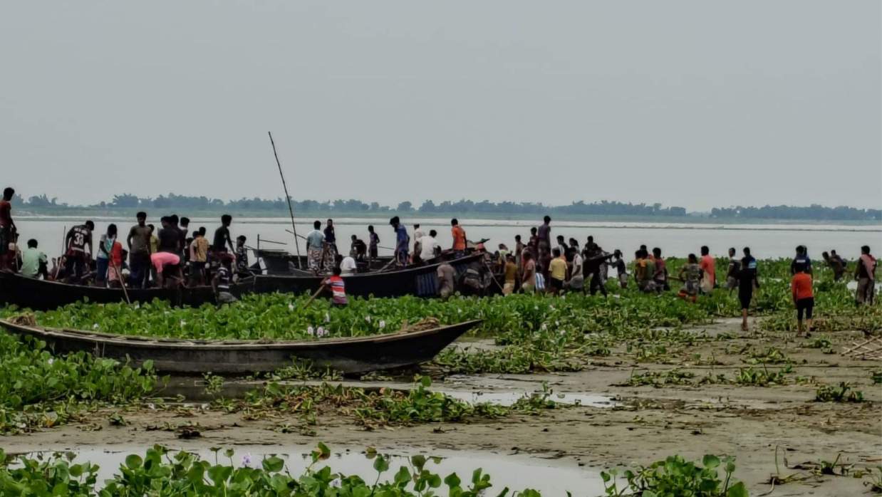 রাজশাহীর গোদাগাড়িতে এই ঘটনা ঘটে