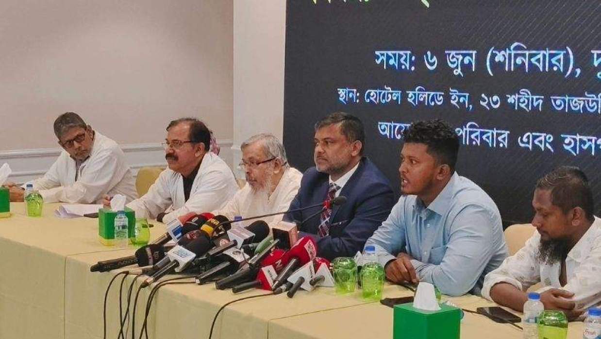 সংবাদ সম্মেল শিশির মনির
