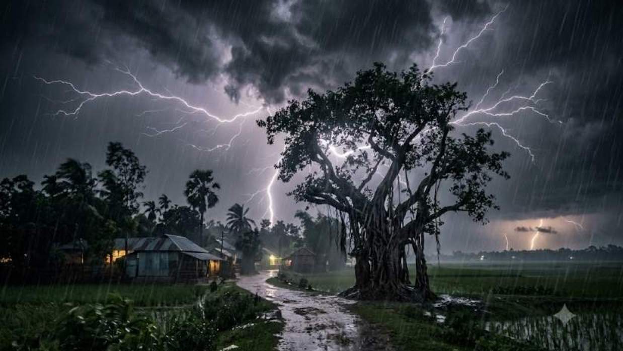   বজ্রসহ বৃষ্টি