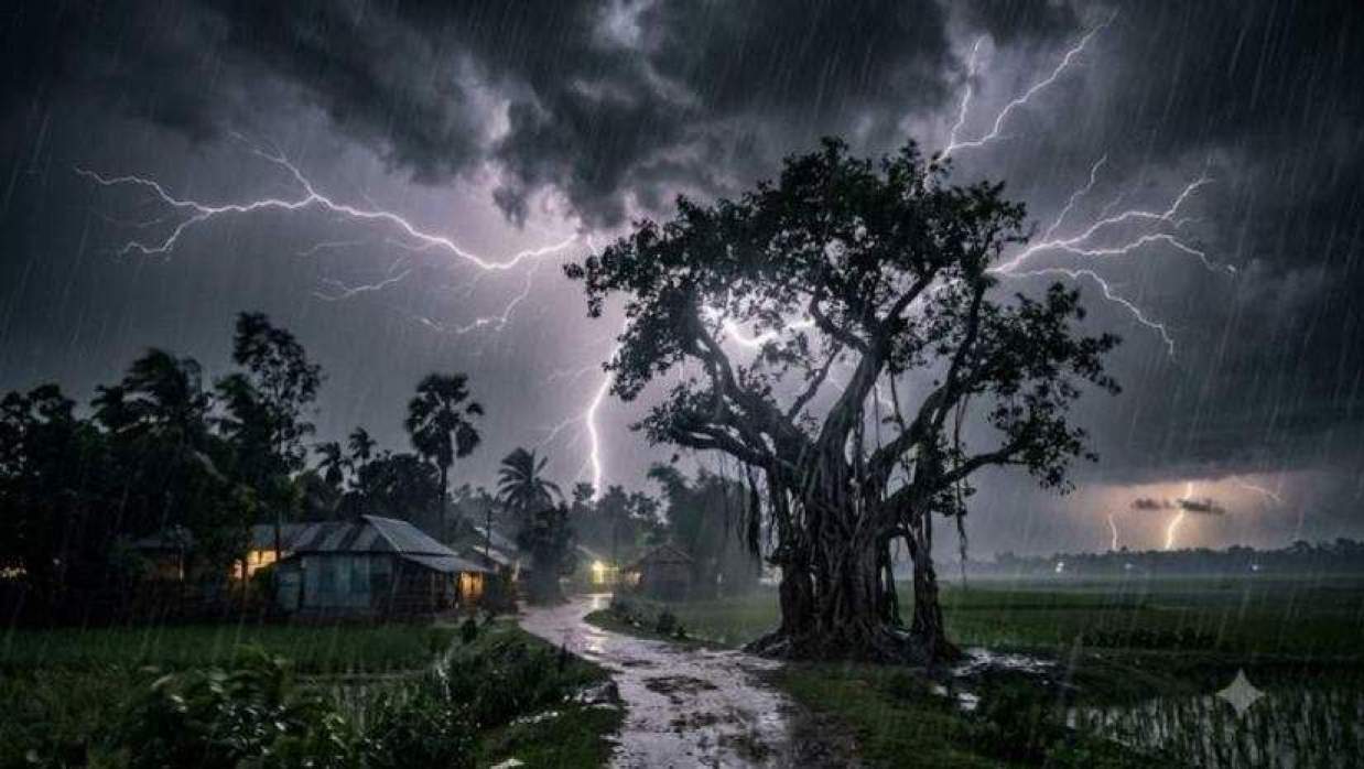  বজ্রসহ বৃষ্টি