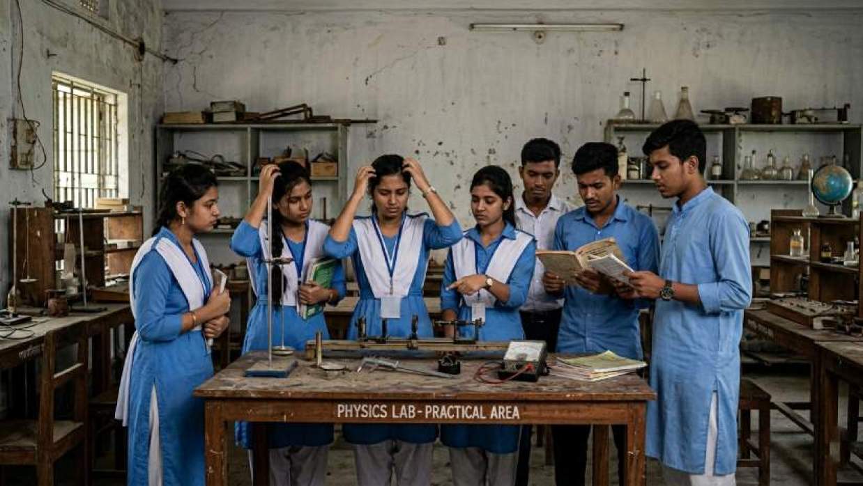 কলেজের ব্যবহারিক ক্লাস