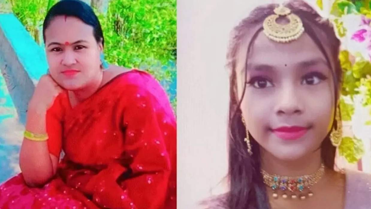 নিহত মা ও মেয়ে