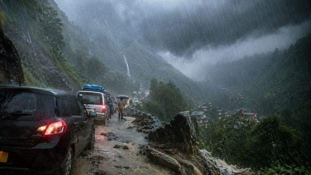 অতিবৃষ্টির ফলে সড়ক যোগাযোগ ব্যাহত হতে পারে