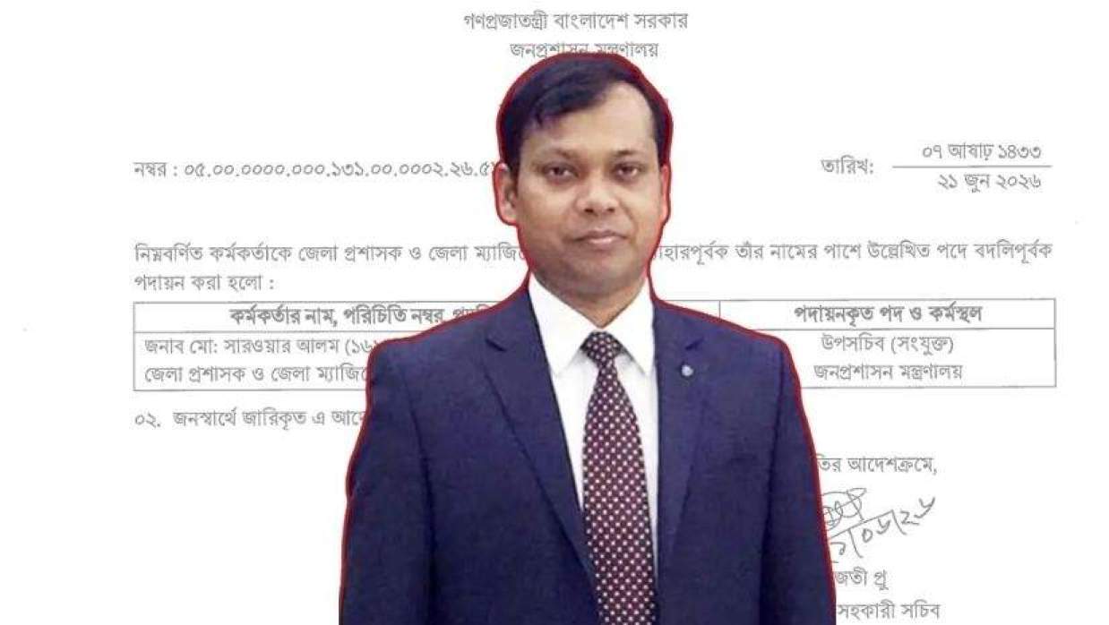 ডিসি সরওয়ার আলম