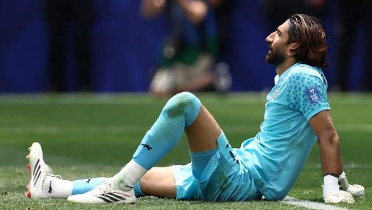  ইরানের গোলকিপার 