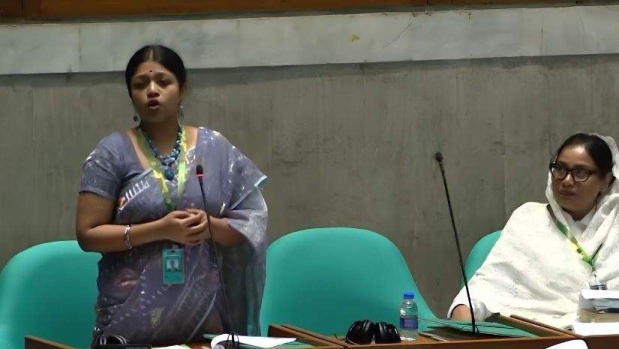 সংসদে নুসরাত তাবাসসুম