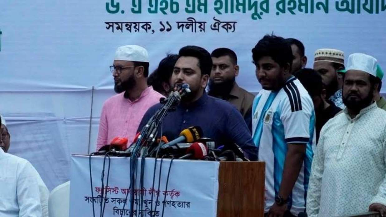 বিরোধী দলীয় চিফ হুইপ নাহিদ ইসলাম