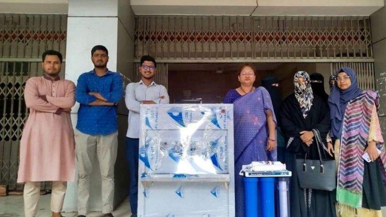 ছাত্রী হলে জকসুর ফিল্টার হস্তান্তর