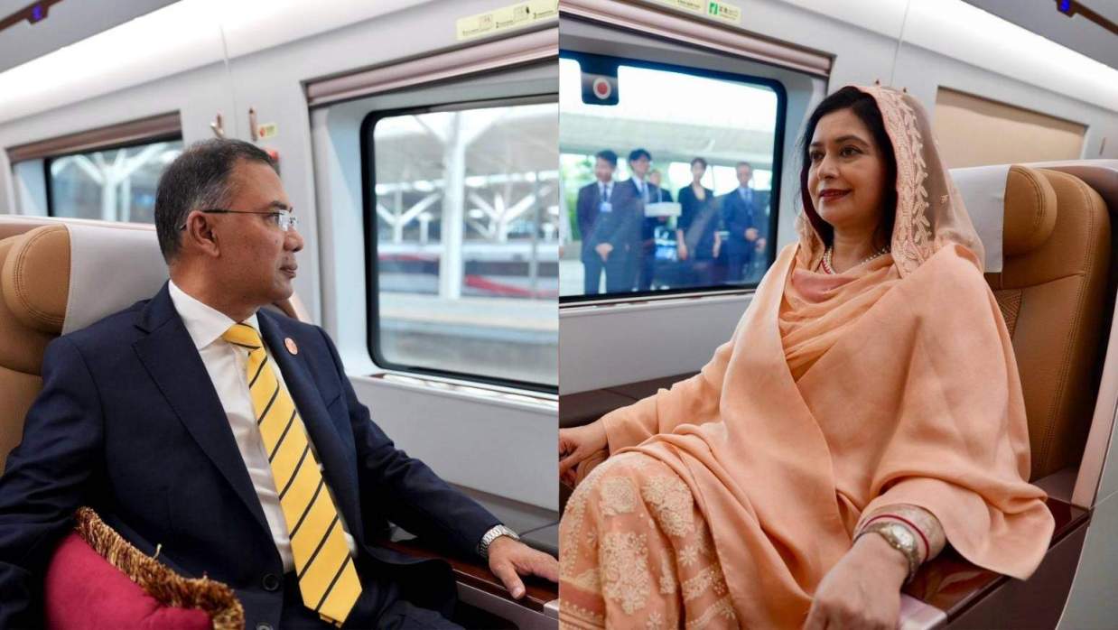 সহধর্মীনি ডা. জুবাইদা রহমানকে সাথে নিয়ে বেইজিং পৌঁছেছেন প্রধানমন্ত্রী তারেক রহমান