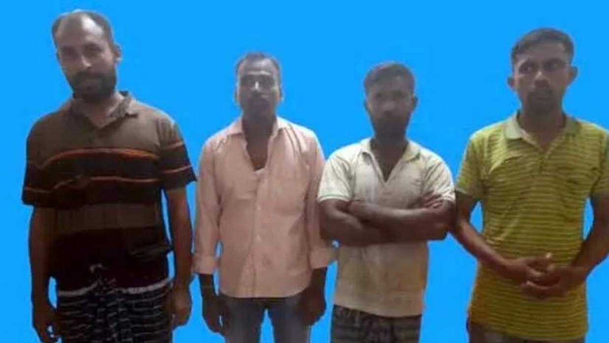 বাদী-বিবাদীসহ ৪ জনের ৭ দিনের কারাদণ্ড
