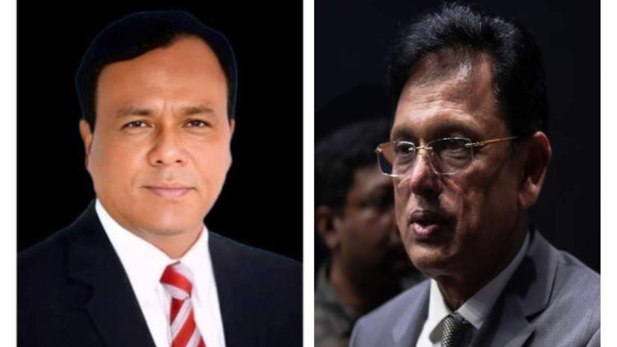 সেলিম ভূঁইয়া ও ড. মিলন