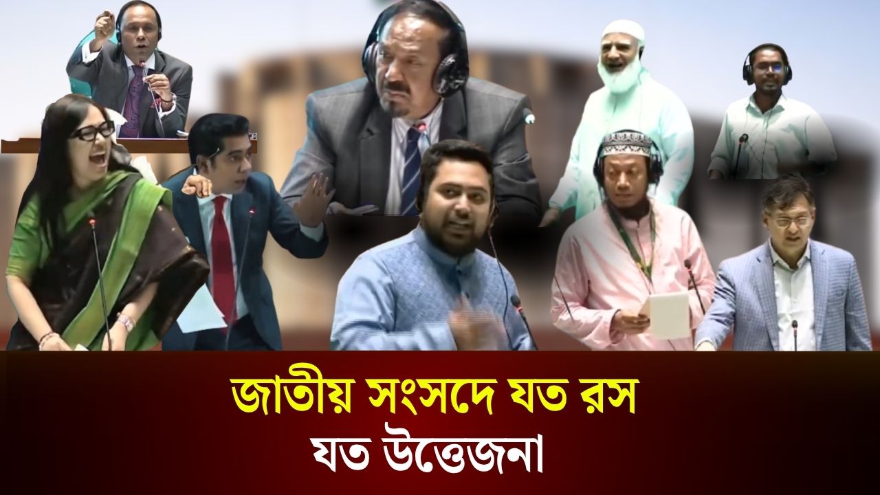 জাতীয় সংসদে যত রস, যত উত্তেজনা