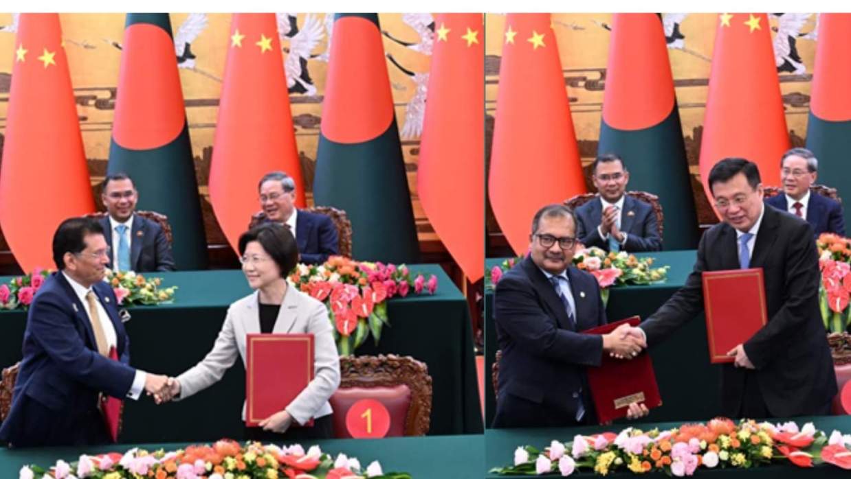  বাংলাদেশ-চীনের ১৩ সমঝোতা স্মারক