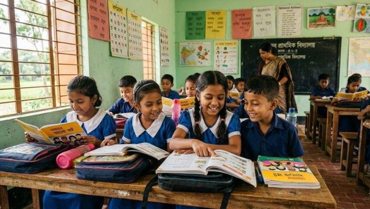 পাঠ্যবইয়ের অনুশীলন অংশ পূরণ করান না শিক্ষকরা, বানান করেও পড়তে পারছে না অনেক শিক্ষার্থী