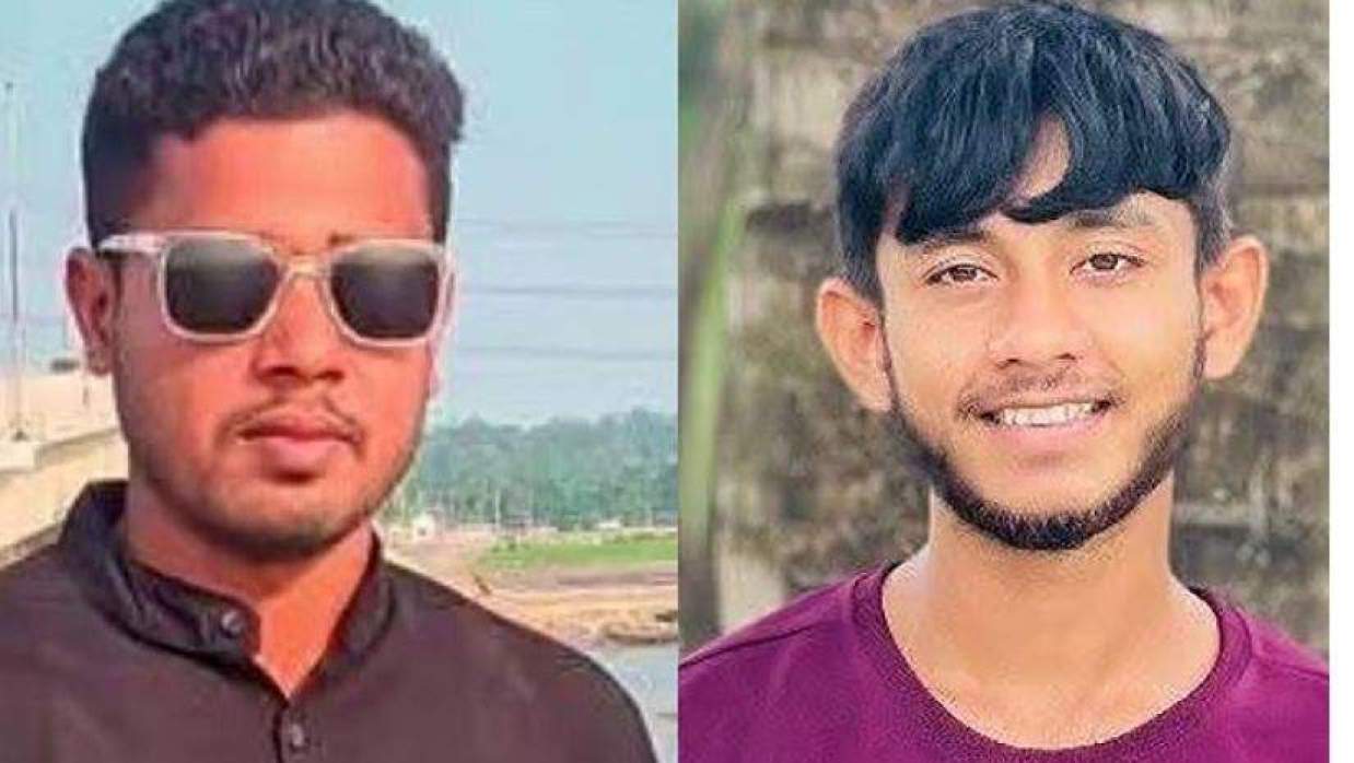নিহত মোহাম্মদ মাহবুব ও মোহাম্মদ রাসেল