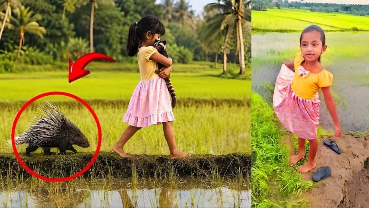 ভাইরাল শিশু মেয়েটি