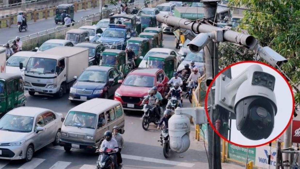 সড়কে এআই ক্যামেরা