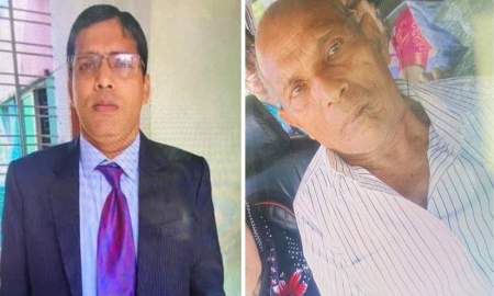 মোটরসাইকেলে বাবাকে নিয়ে যাচ্ছিলেন স্কুলশিক্ষক, পিকআপের ধাক্কায় প্রাণ গেল দুজনেরই