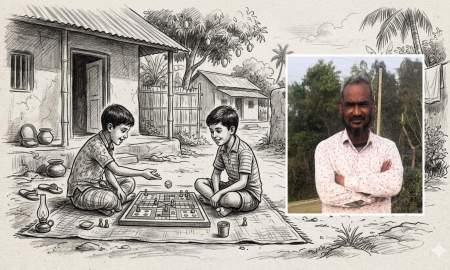 লুডু খেলা নিয়ে দ্বন্দ্ব, একবন্ধুর মায়ের ইটের আঘাতে আরেকবন্ধুর বাবার মৃত্যু