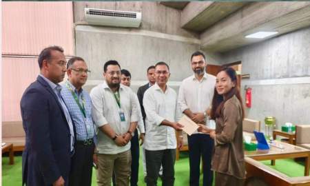 ঋতুপর্ণা চাকমার ঘর নির্মাণে অনুদান দিলেন প্রধানমন্ত্রী