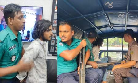জুলাই বিপ্লবে রাবি শিক্ষার্থীদের মাথায় পিস্তল ঠেকানো নিষিদ্ধ ছাত্রলীগ নেতা আটক