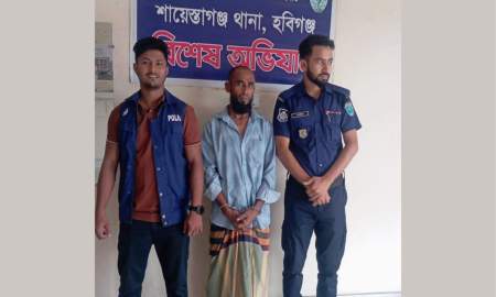শায়েস্তাগঞ্জে ৩৬ পিস ইয়াবাসহ ব্যারিস্টার আটক