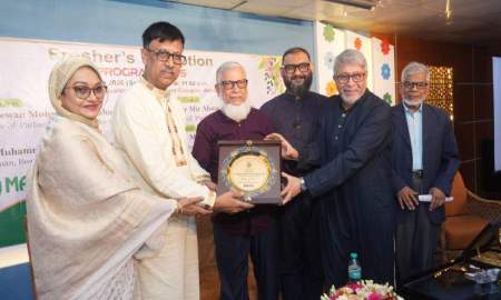 মানারাত ইউনিভার্সিটিতে জমকালো আয়োজনে নবীনবরণ অনুষ্ঠিত