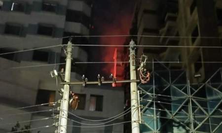 কাঁটাবনের ১৪ তলা ভবনের আগুন নিয়ন্ত্রণে, দুইজনের মৃত্যু