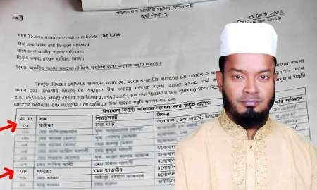 অনুদানের তালিকায় জামায়াত এমপির মেয়ের নাম দুইবার