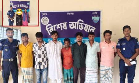 ঈদগাঁও থানার বিশেষ অভিযানে ৮ আসামি গ্রেপ্তার