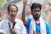 ককরোচ পার্টির বিক্ষোভে তরুণদের পাশে সোনম ওয়াংচুক, অরবিন্দ…