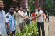 চবিতে প্লাস্টিকের বিনিময়ে গাছ বিতরণ কর্মসূচি