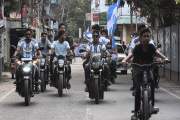 পিরোজপুরে আর্জেন্টিনা-ব্রাজিল সমর্থকদের আনন্দ র‌্যালি
