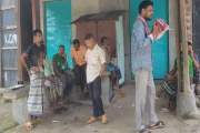 বেতন-ভাতা বৃদ্ধির দাবিতে ঝালকাঠিতে হ্যান্ডেলিং শ্রমিকদের ধর…