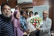  রুহুল কবির রিজভীর সঙ্গে এ্যাব নেতৃবৃন্দের সৌজন্য সাক্ষাৎ