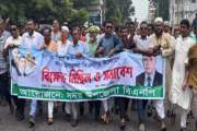 মাদক, সন্ত্রাস ও নৈরাজ্যের প্রতিবাদে গোপালগঞ্জে বিএনপির বিক…