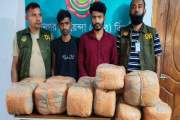 গাজীপুরে ১২০ কেজি গাঁজাসহ দুই মাদক কারবারি আটক